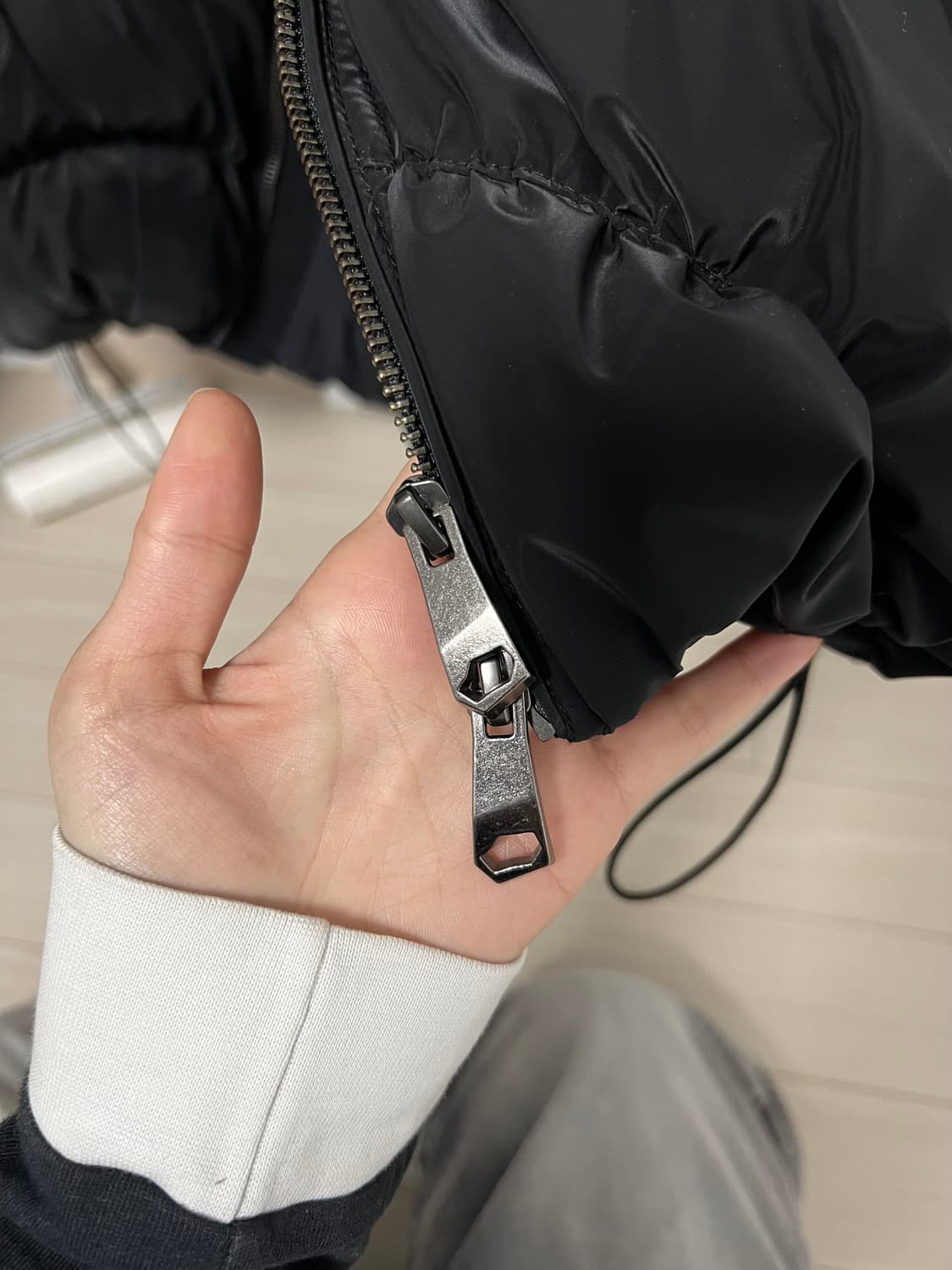 아더에러 아렌 패딩 베스트 블랙 M 상품이미지1