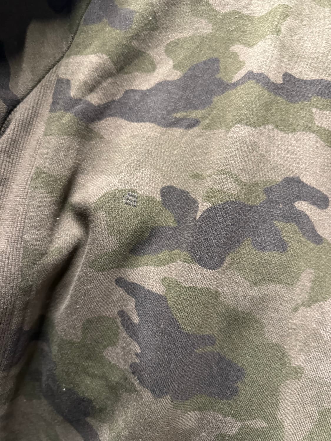 camo pattern high-neck 2-way zip-up 상품이미지10