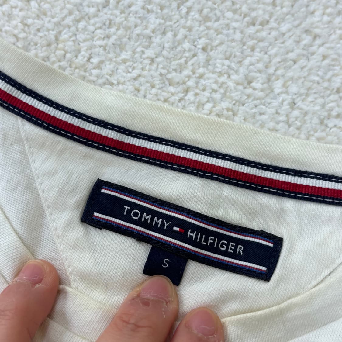 S 타미힐피거 반팔 티셔츠 0304E 상품이미지3