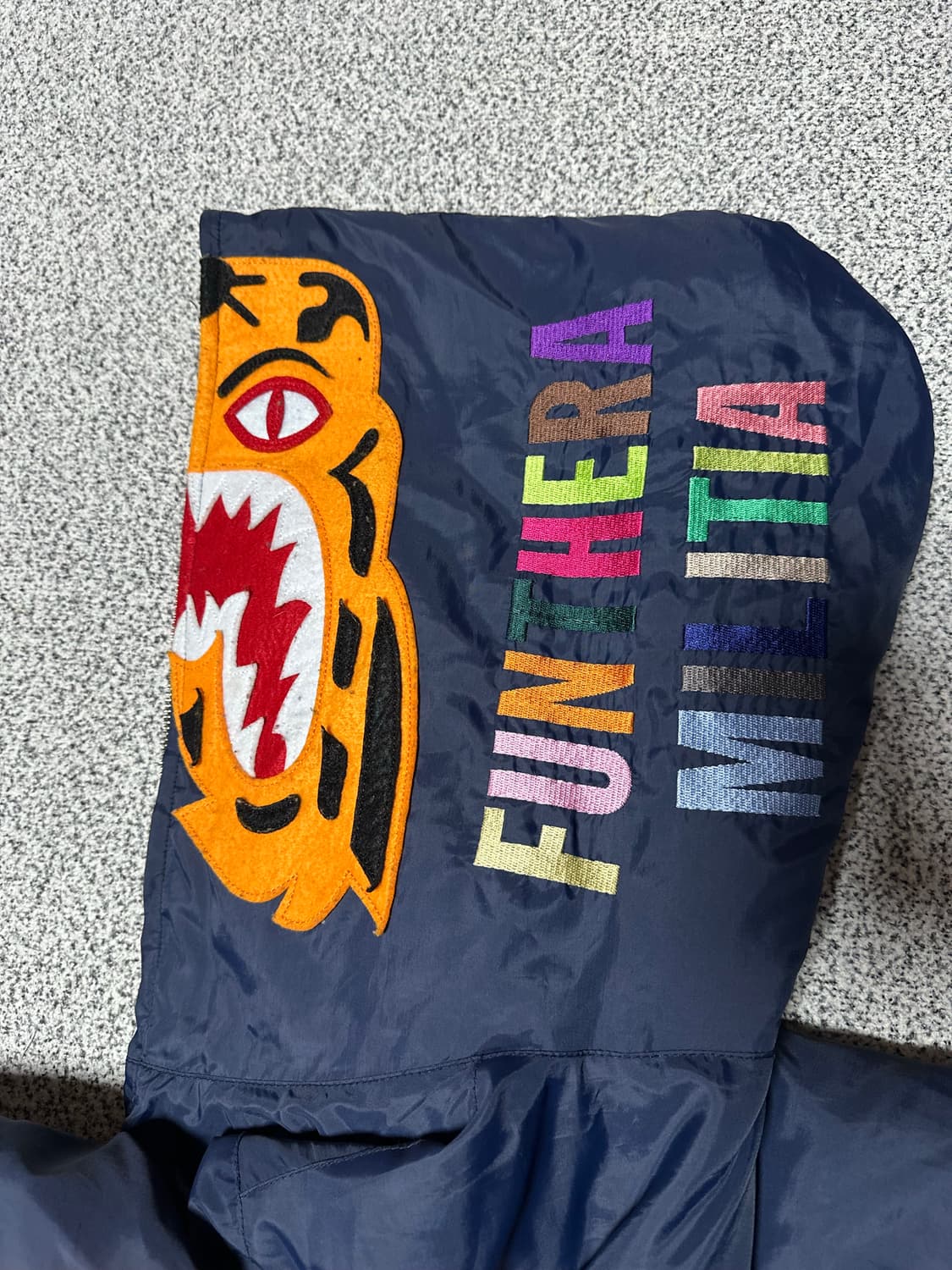 [M] 베이프 점퍼 네이비 상품이미지4