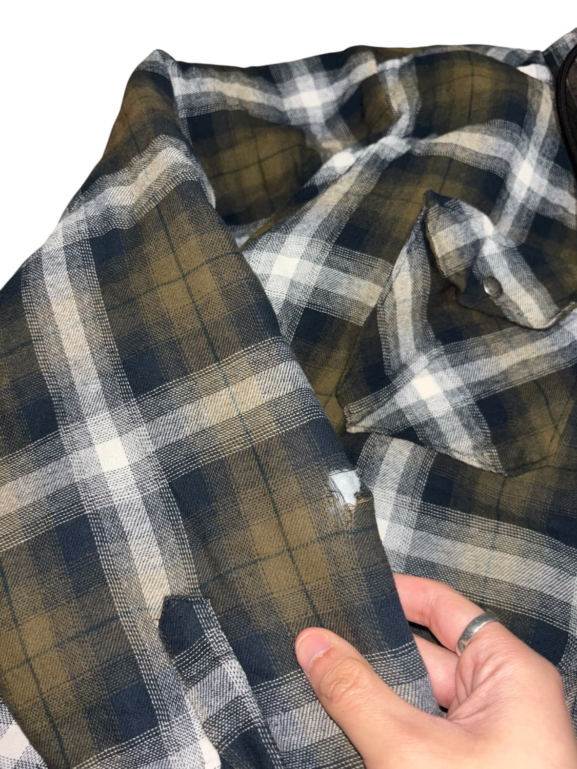 디키즈 플란넬 체크 후드 자켓 상품이미지8