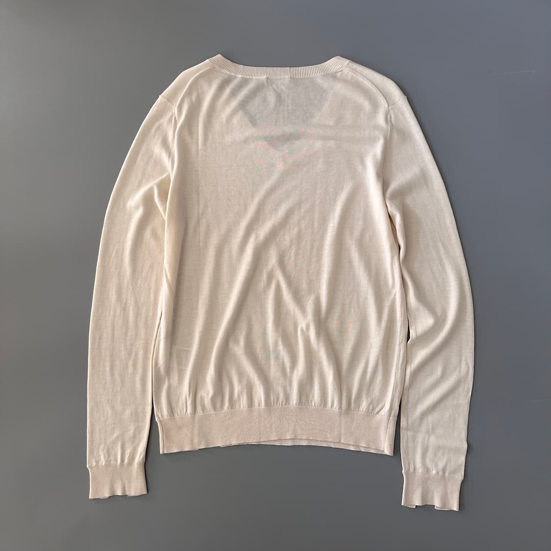 질샌더 jil sander navy 브이넥 실크 혼방 니트 상품이미지4