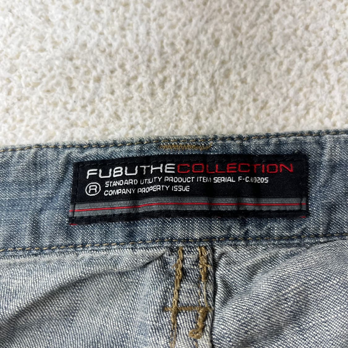 37 FUBU 푸브 90s 카모 데님 8부 팬츠 상품이미지3