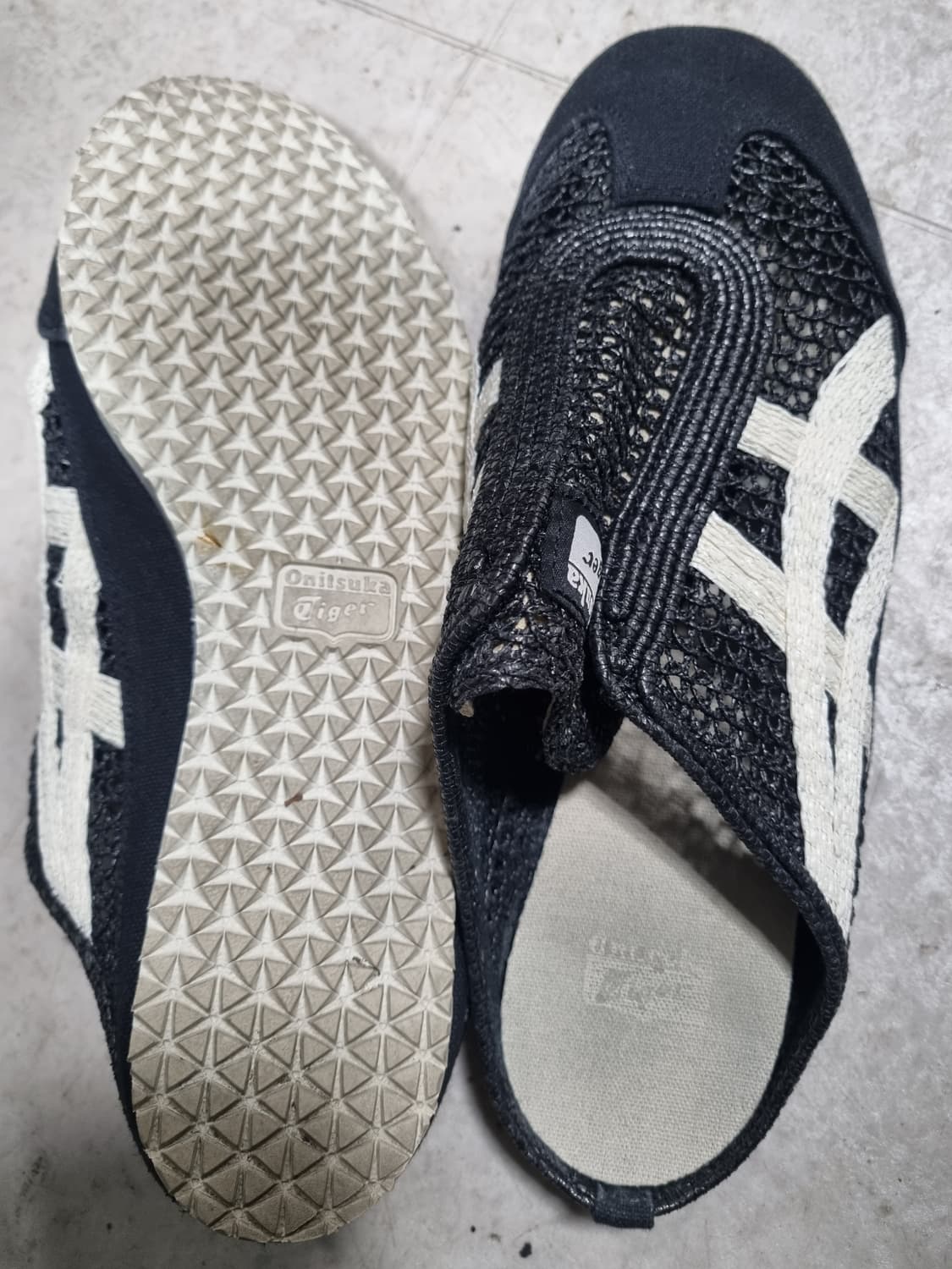 아식스 오니츠카타이거 남성 뮬 메쉬 슬리퍼  상품이미지3