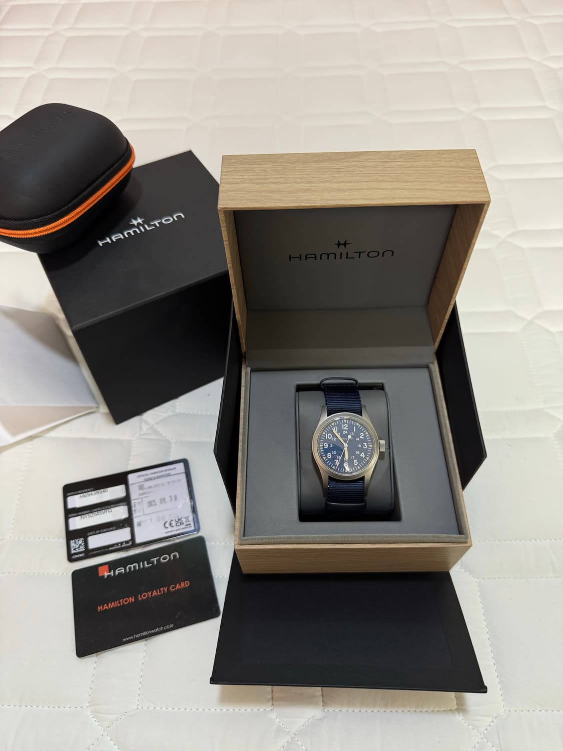 해밀턴 카키 필드 MECHANICAL 38mm 상품이미지3