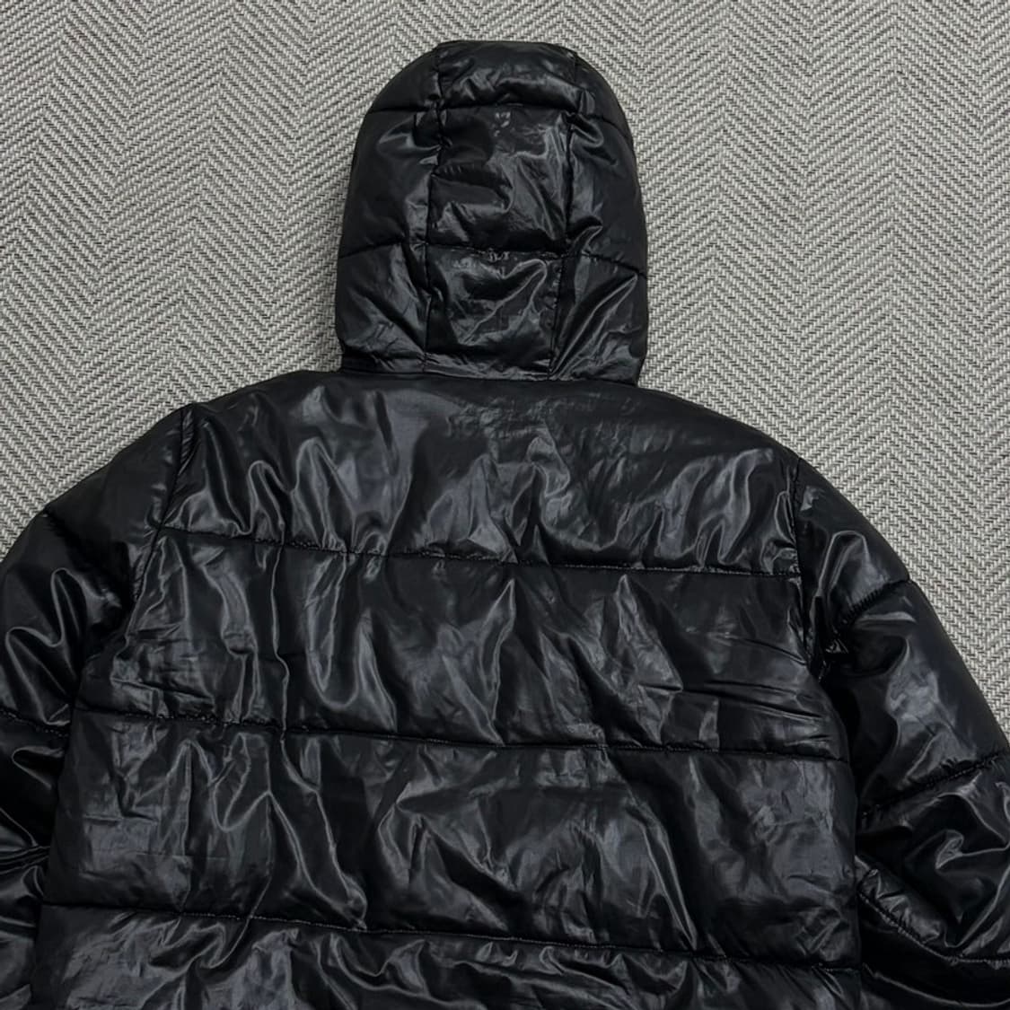 에비수 후드 베이직 패딩 v1748 상품이미지4