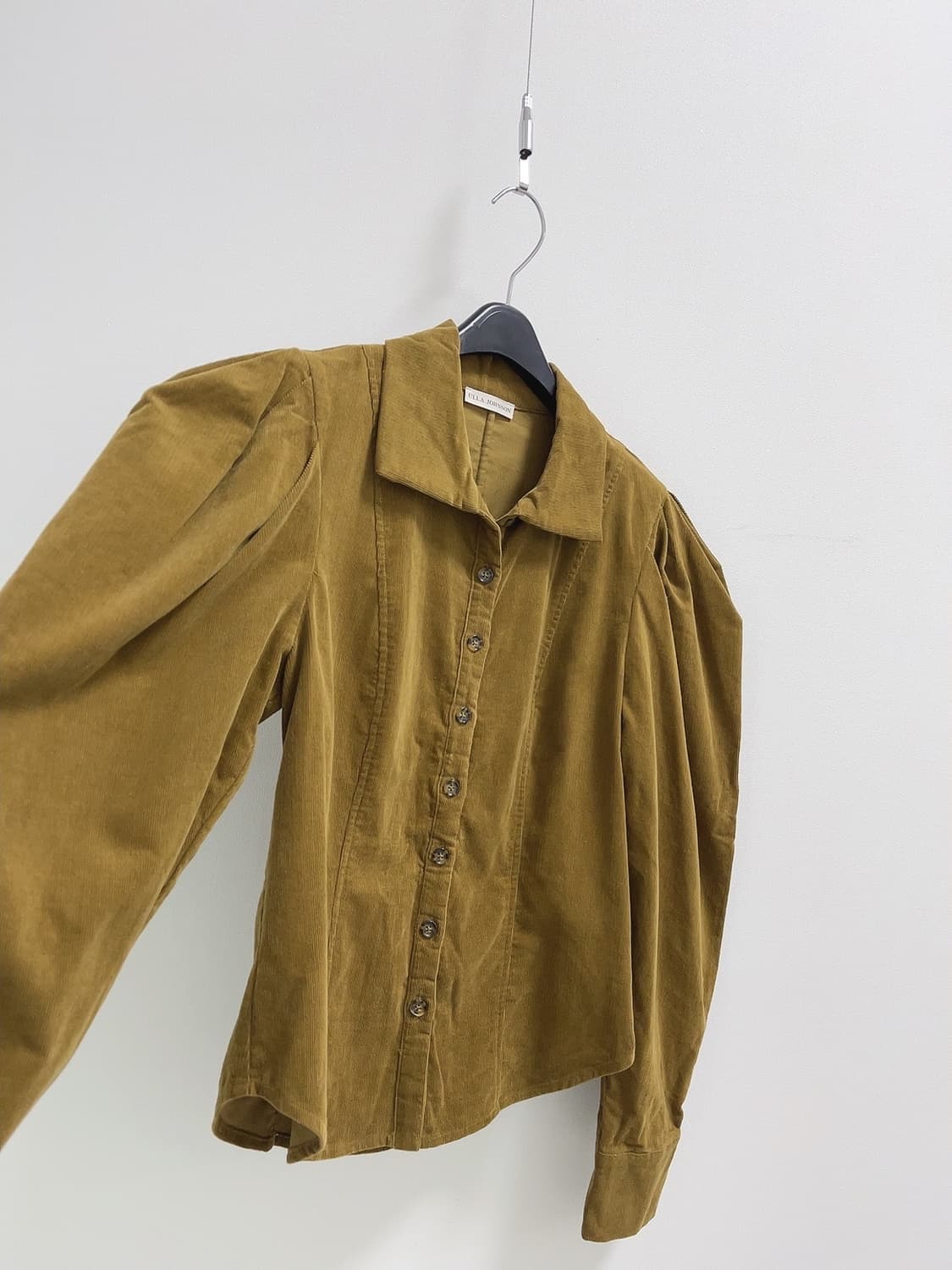 울라존슨 올리브 코듀로이 퍼프 블라우스 상품이미지4