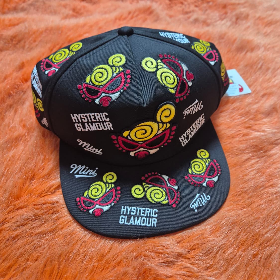 Hysteric glamour 히스테릭 미니 스냅백 모자 키즈56cm 상품이미지3