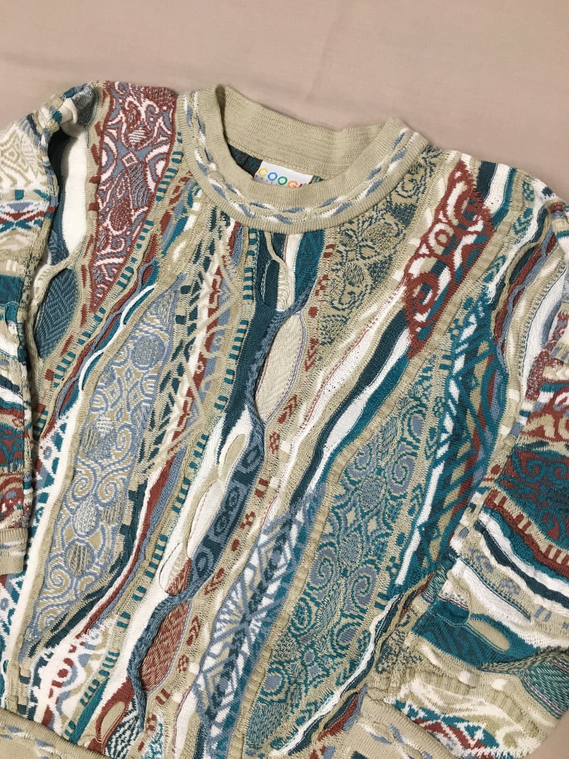 급처! 쿠지 케이블 니트 상품이미지3