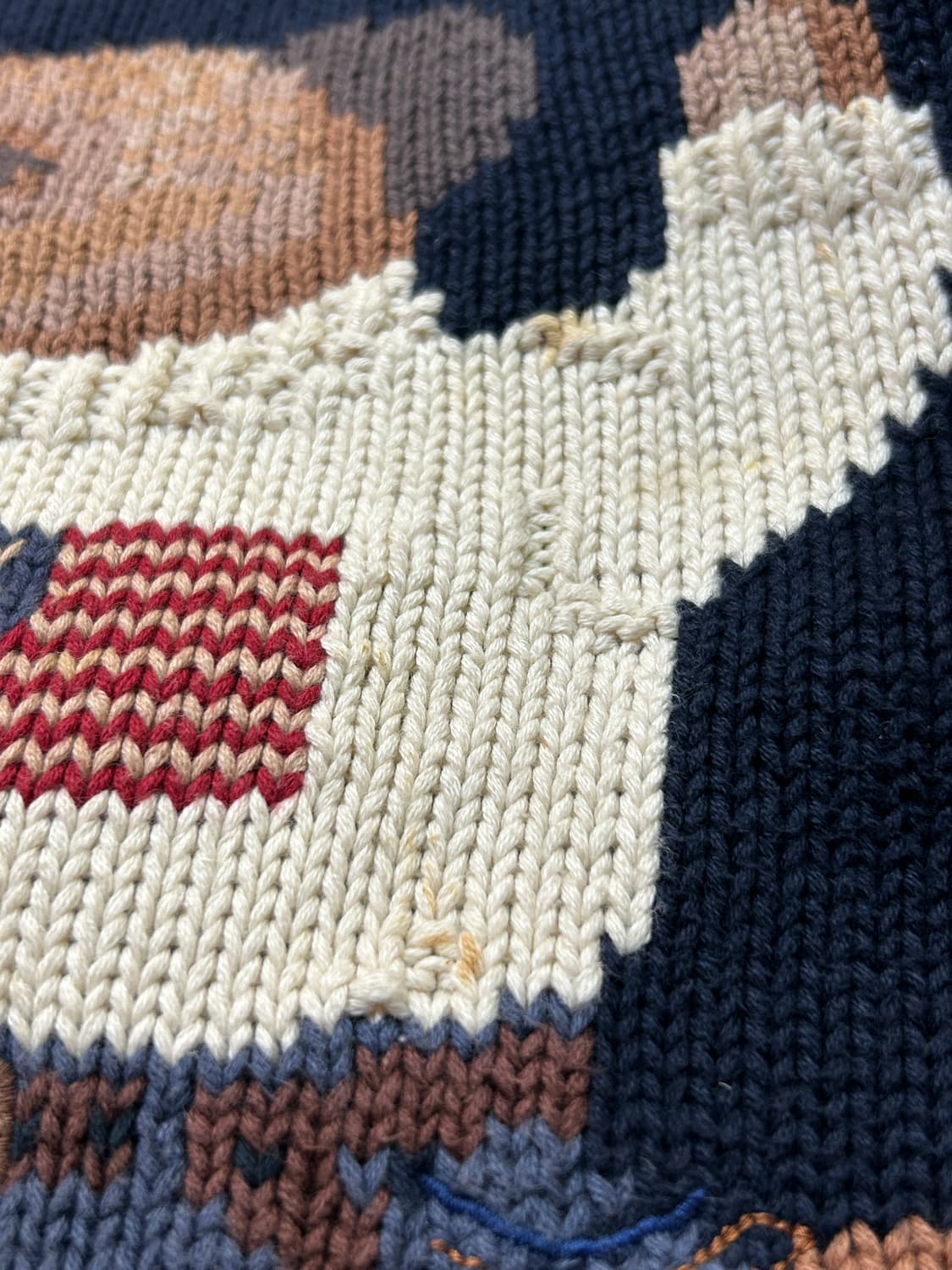 레어 폴로 랄프로렌 싯다운 코튼 니트 상품이미지6