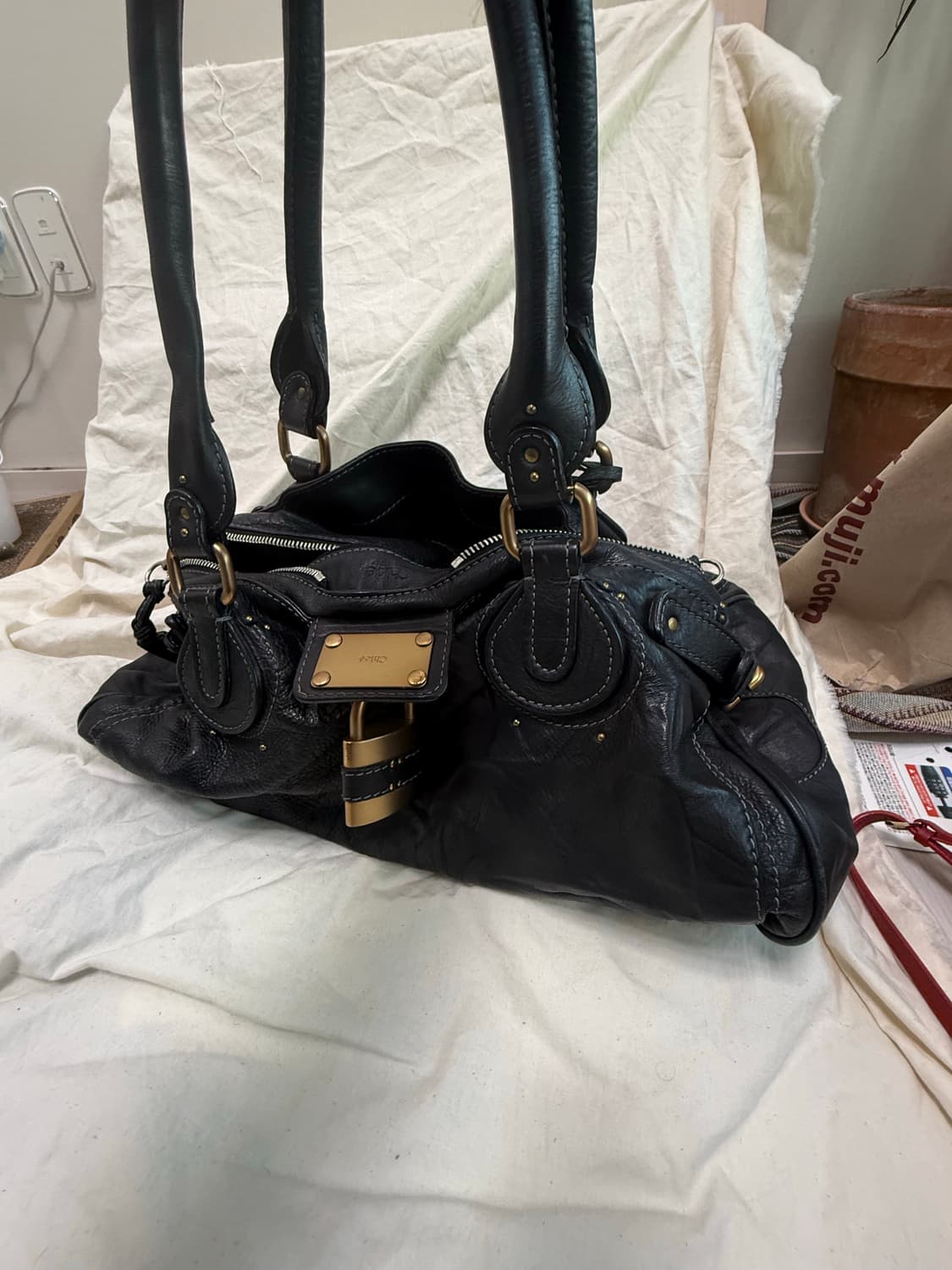 패딩턴 가방 스칸디 가방 블랙 정품 a+ 상품이미지1