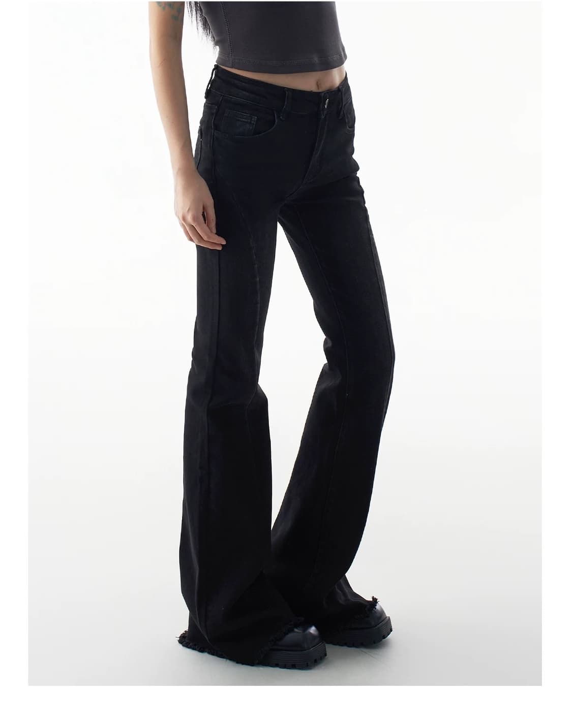 부츠컷 데님팬츠 상품이미지4