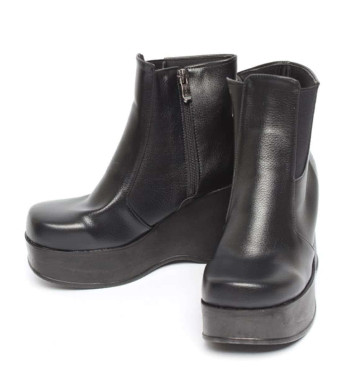 (새상품) 통굽 플랫폼 부츠 상품이미지2