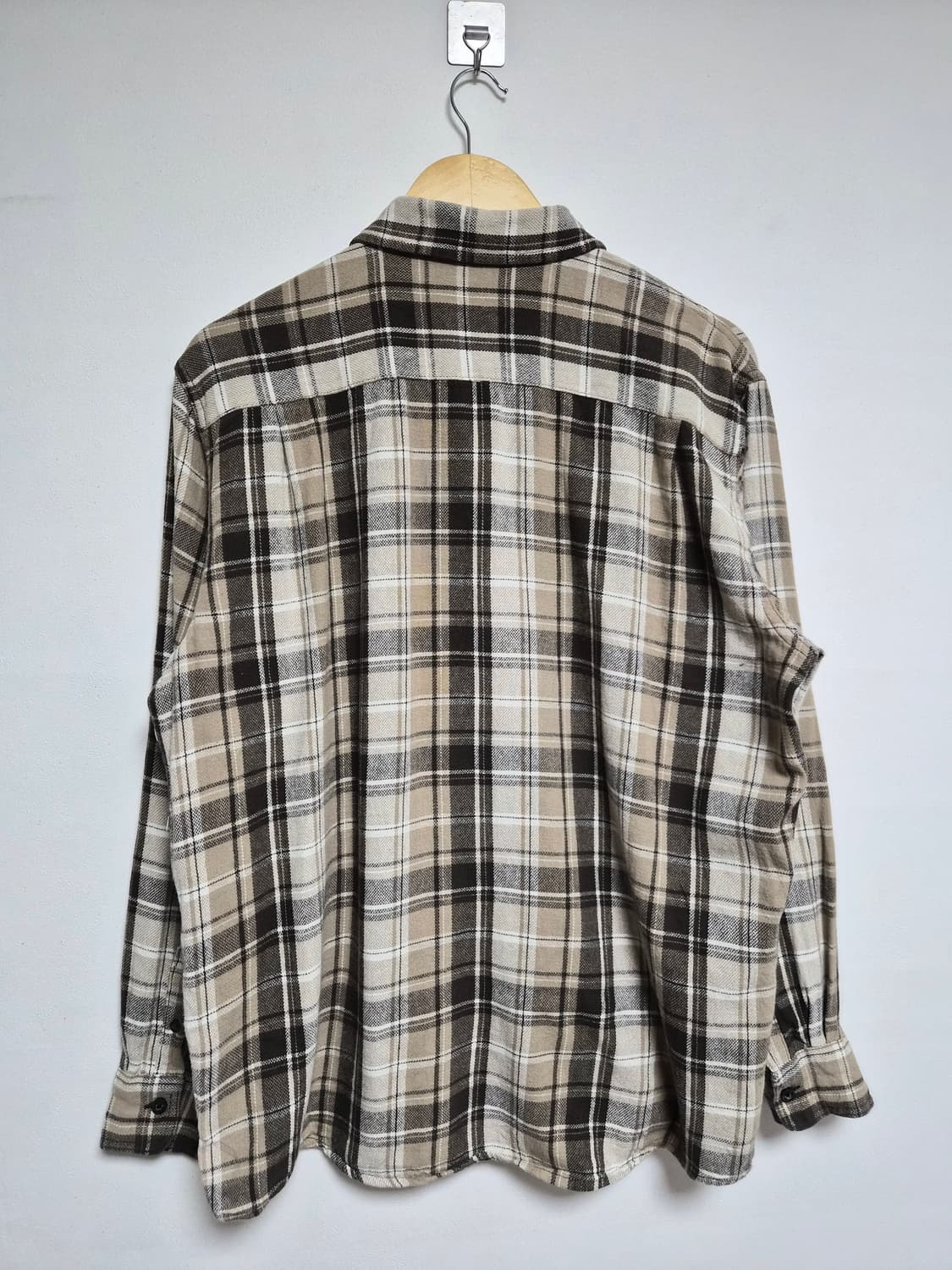 랭글러Wrangler 체크 셔츠 L사이즈 - S354 상품이미지5