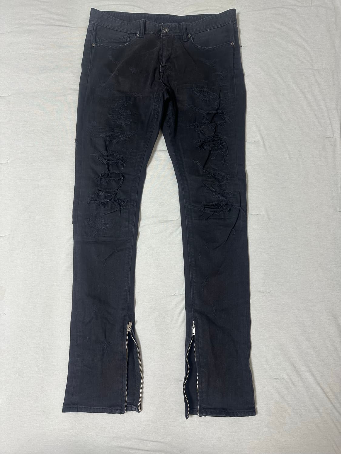 fuga destroy zip pants 44 상품이미지1