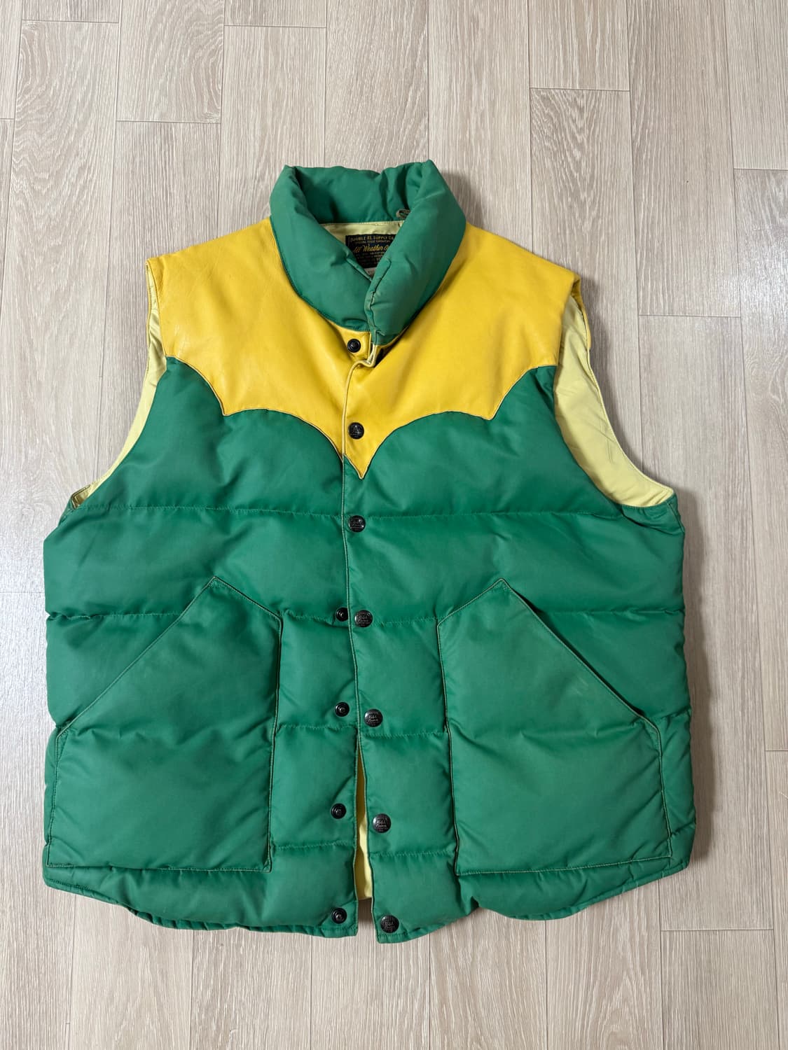 L 더블알엘 레더 요크 베스트 상품이미지1