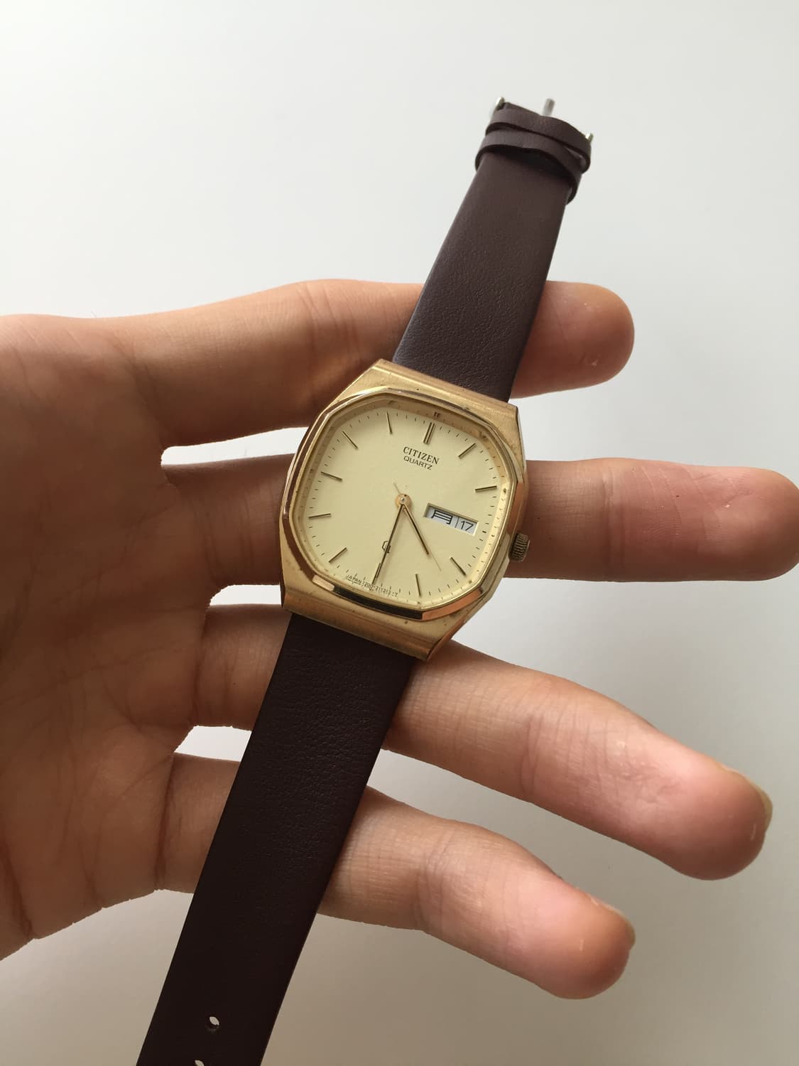 80s citizen octagon gold day-date(ver.2) 상품이미지3