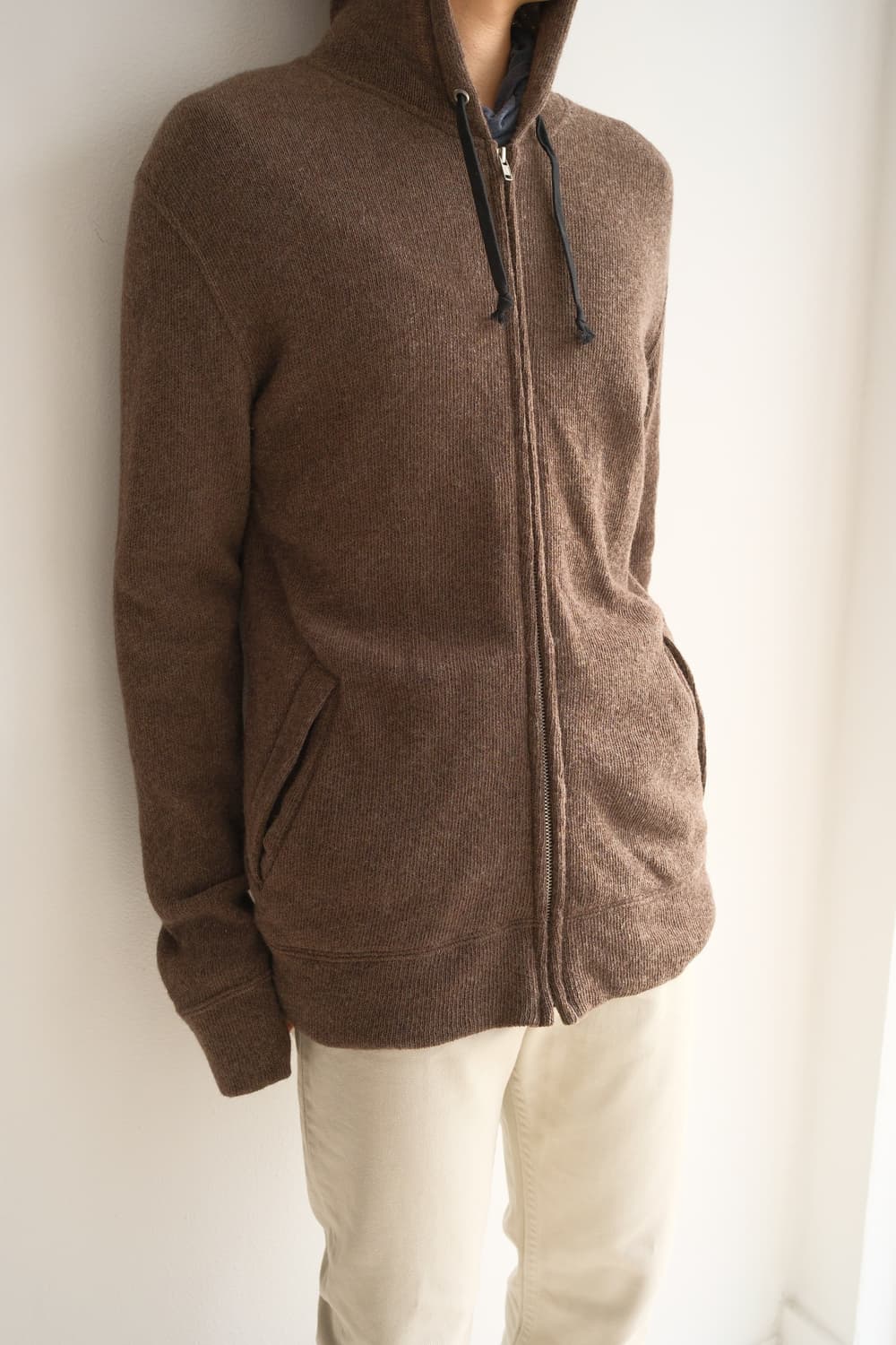 Knit hood zip 상품이미지6