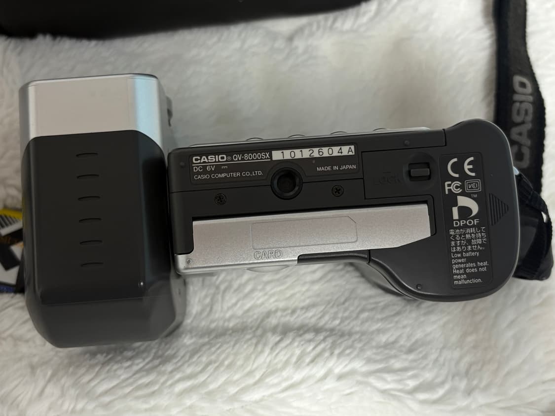 카시오 Casio qv-8000sx 올드 카메라 상품이미지5