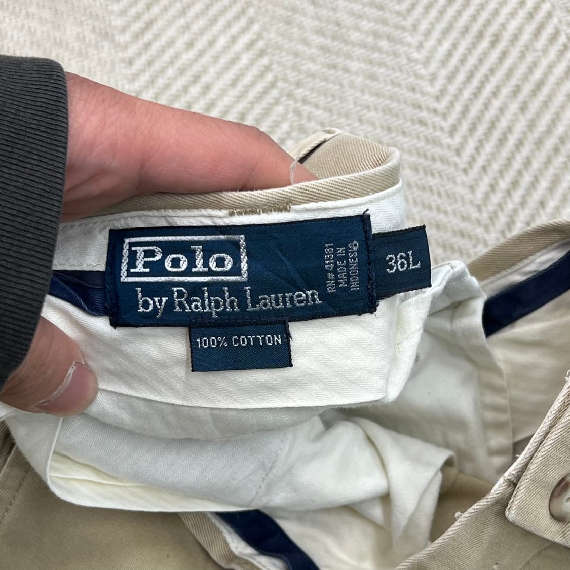 폴로랄프로렌 투턱 치노팬츠 r3124 상품이미지5