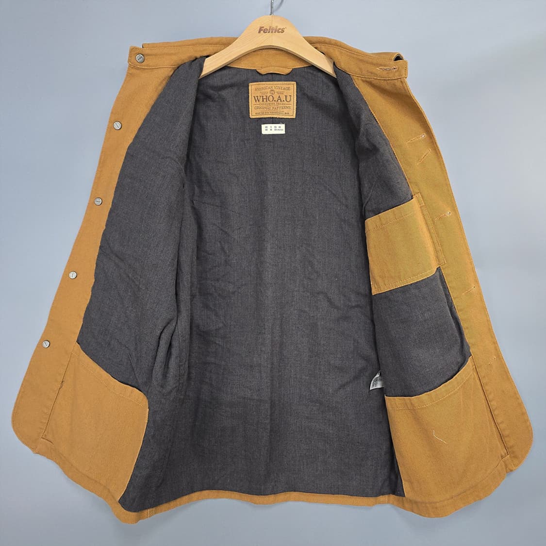 후아유(WHO.A.U) 코튼 워크자켓 M 상품이미지5