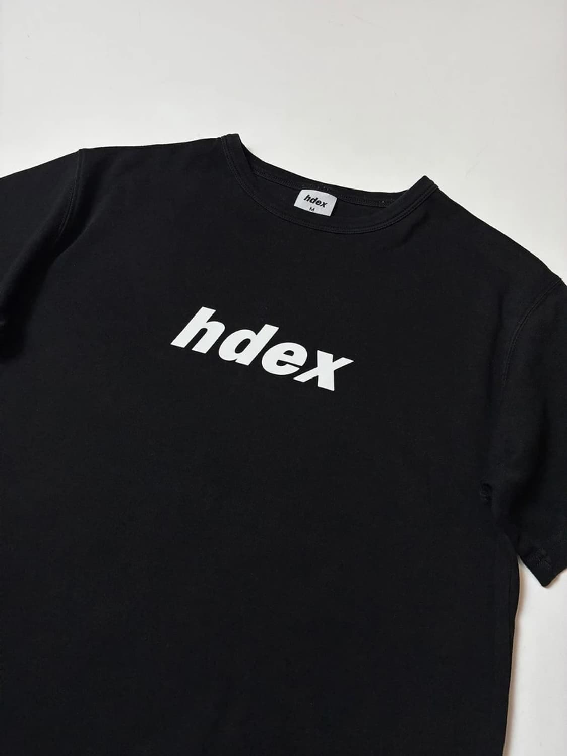 에이치덱스 HDEX 메인로고 머슬핏 코튼 반팔 티셔츠 PN9098 상품이미지2