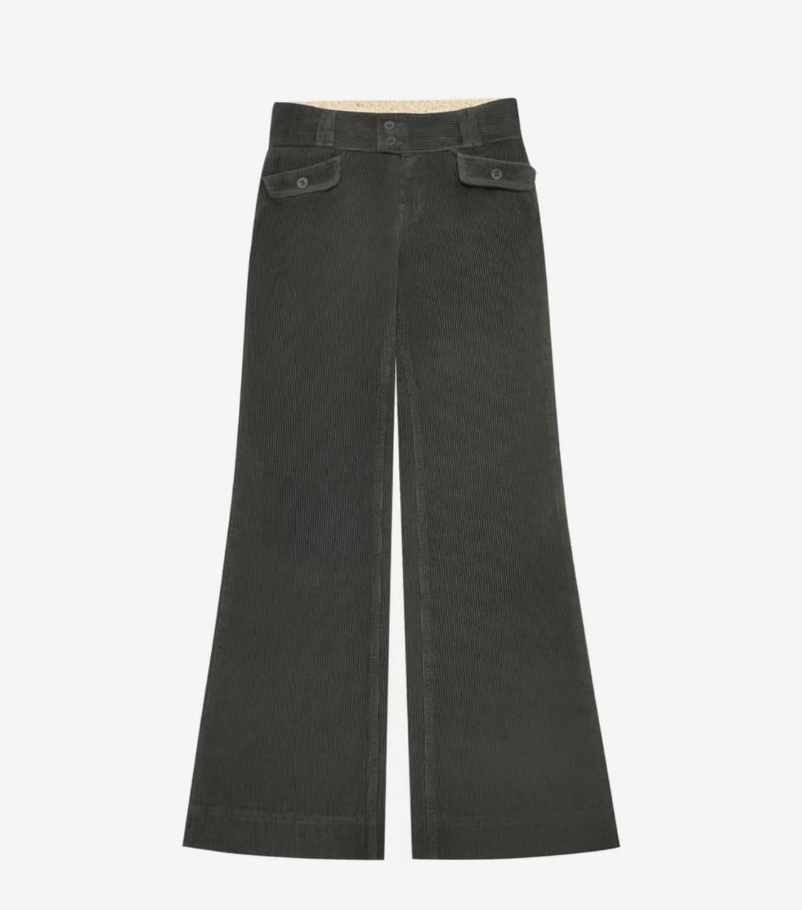 미레코 FLOWER LOW CODUROY PT CHARCOAL 상품이미지2