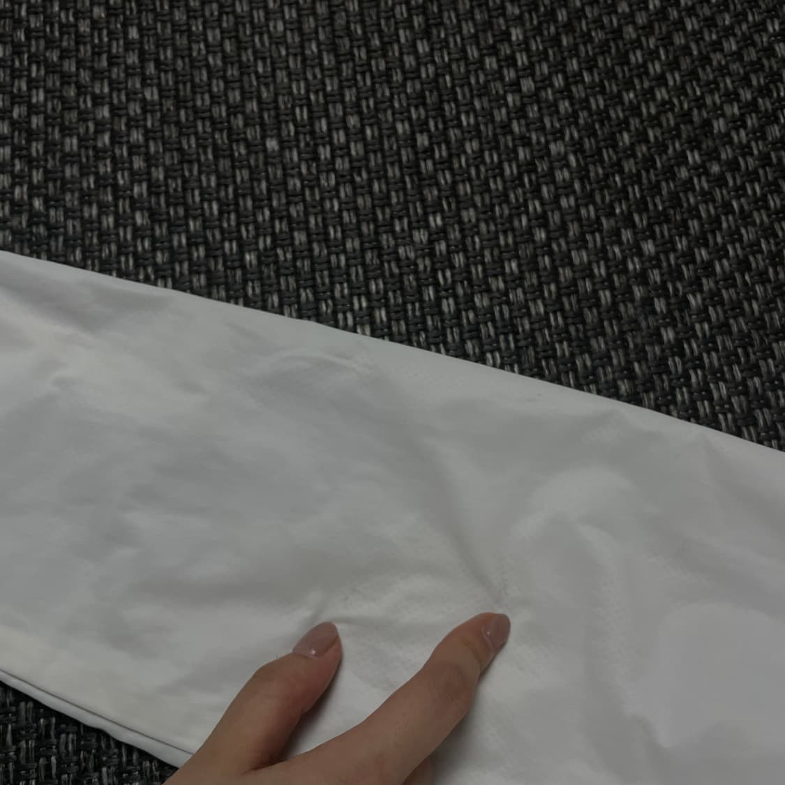 캘빈클라인 화이트 나일론 버튼 자켓 S 상품이미지8