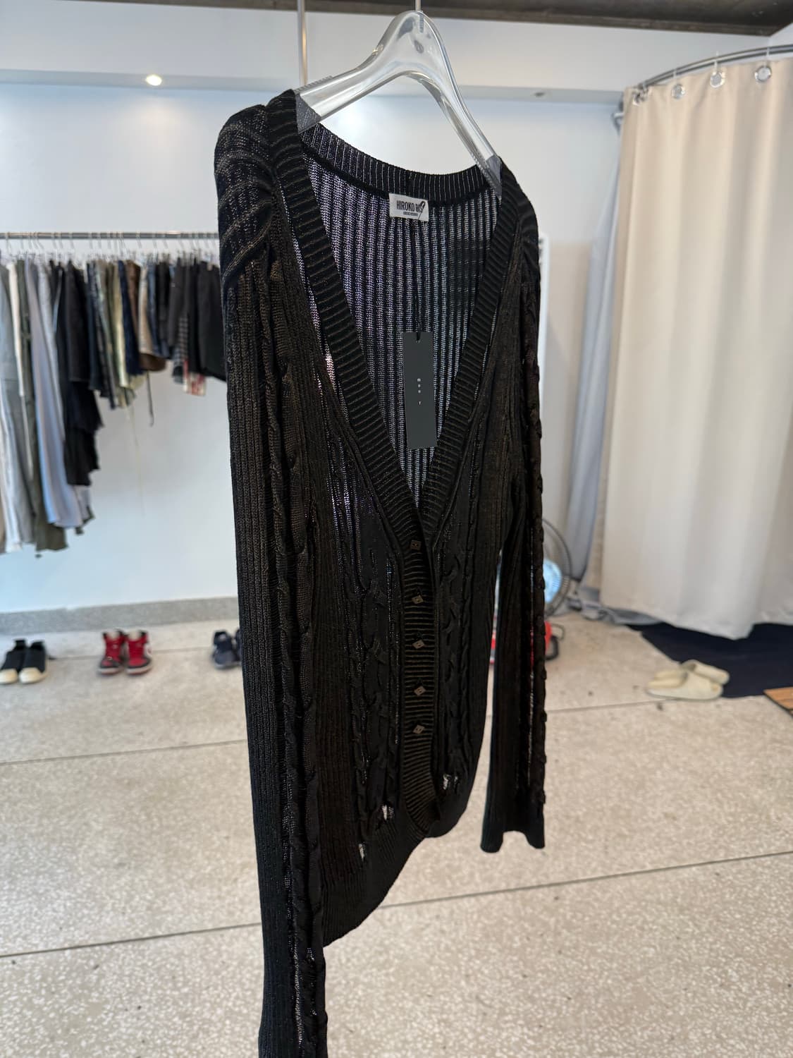HIROKO BIS Cut-Detail Cardigan 상품이미지3