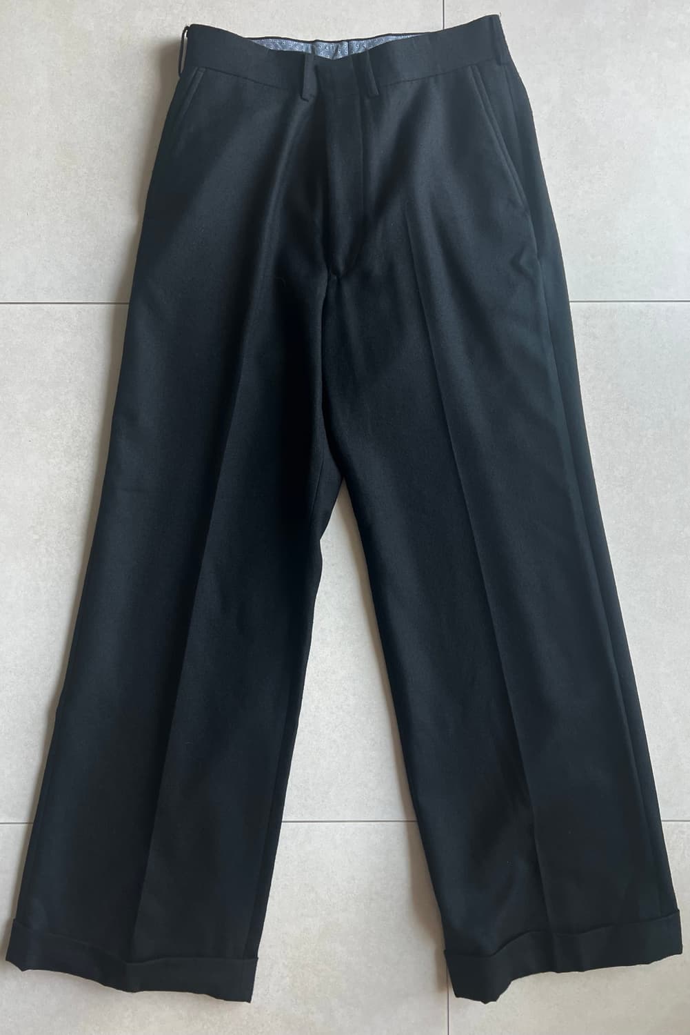 준야와타나베 꼼데 울 트라우저 상품이미지1