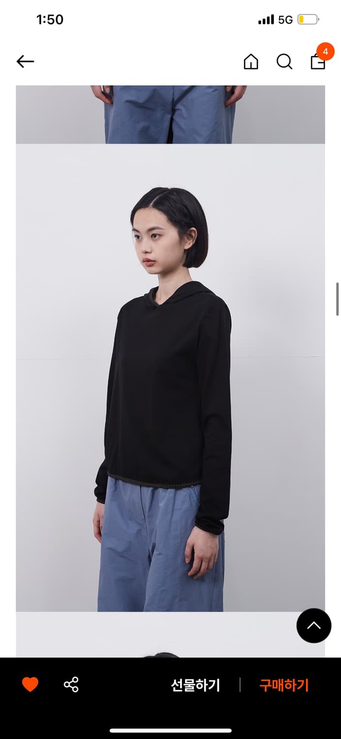 오헤시오 롱 후드 티셔츠 상품이미지1