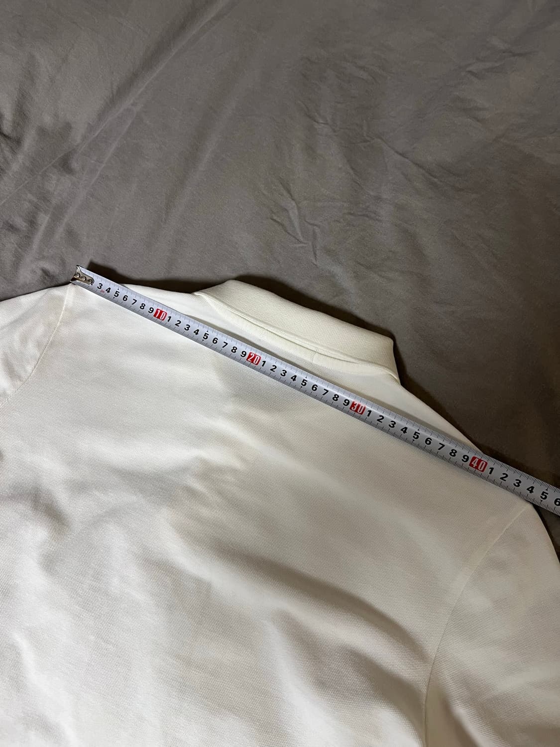 폴로 랄프로렌 화이트 카라티 커스텀슬림핏 M 상품이미지9