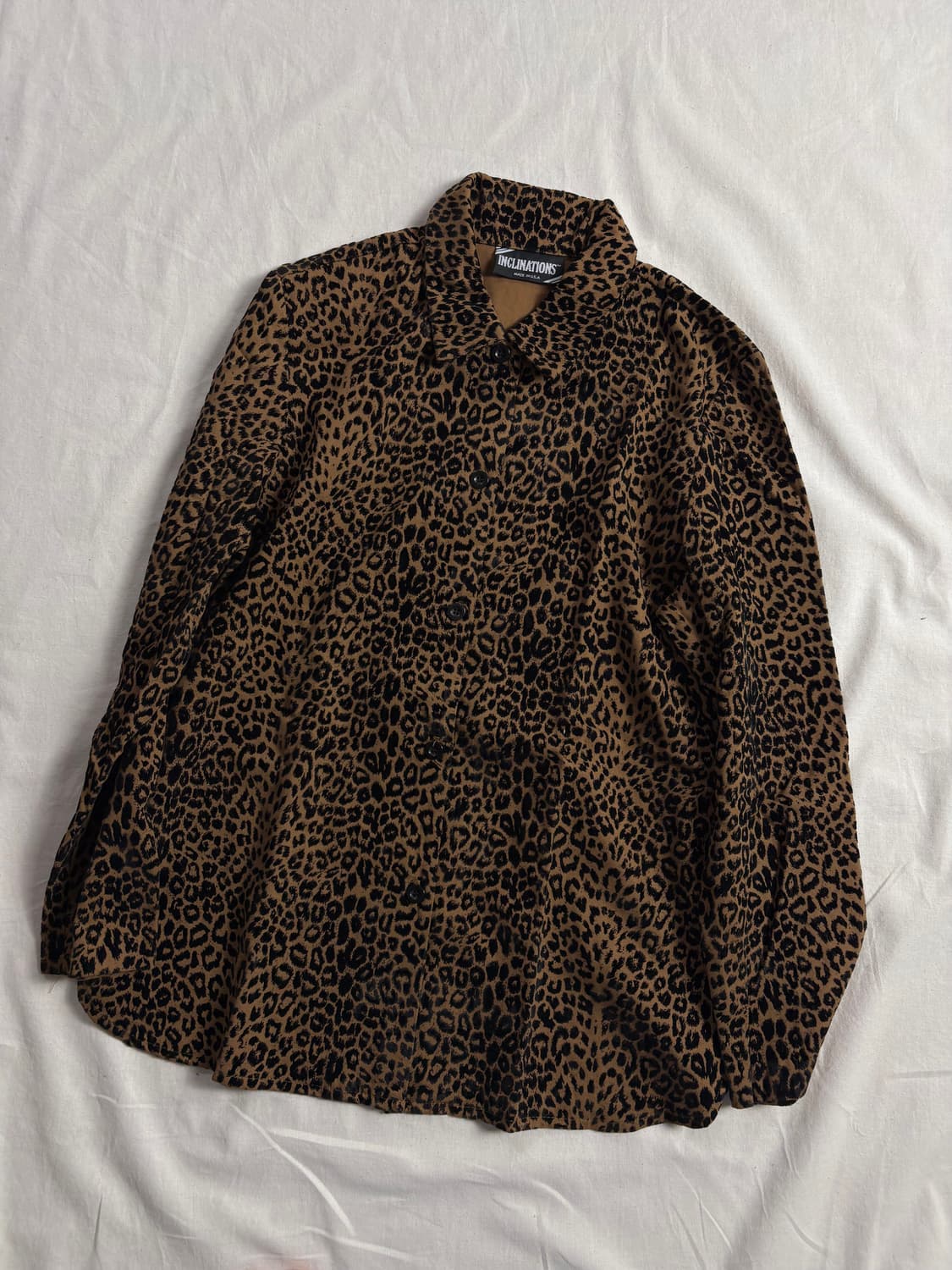 nclinations 인클리네이션 호피무늬 자켓 M 상품이미지1
