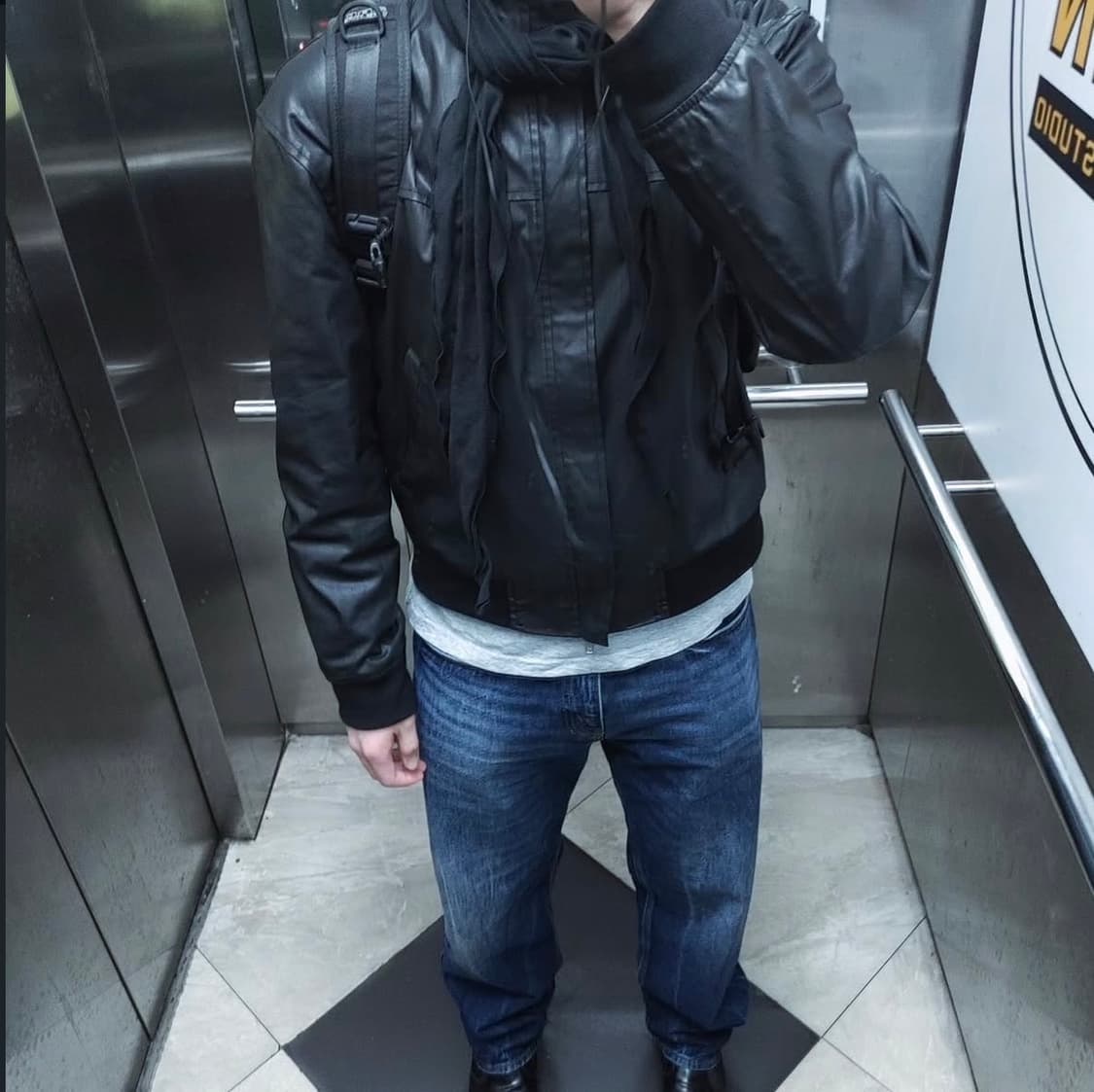 런디 어반 크롭 왁스자켓 3사이즈 상품이미지2