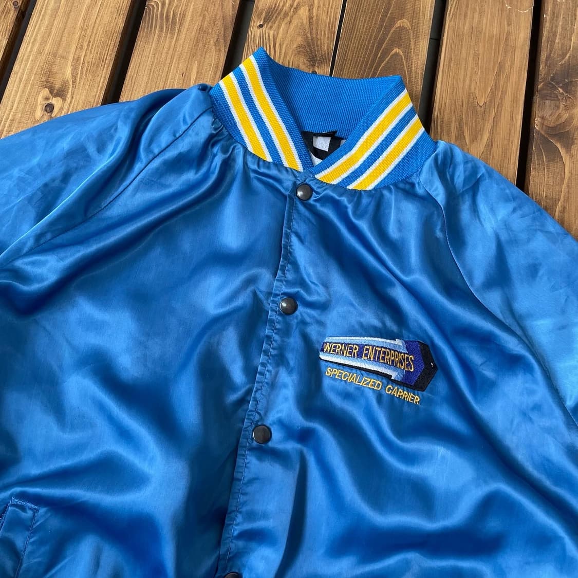 빈티지 새틴자켓 2XL 상품이미지4