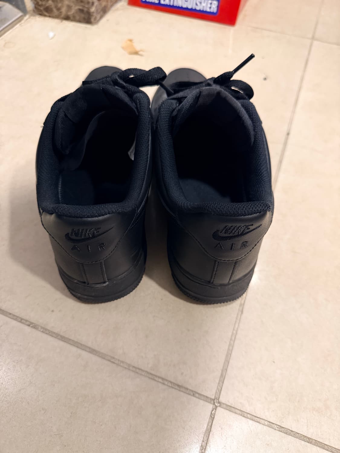 나이키 에어포스(블랙) 상품이미지2