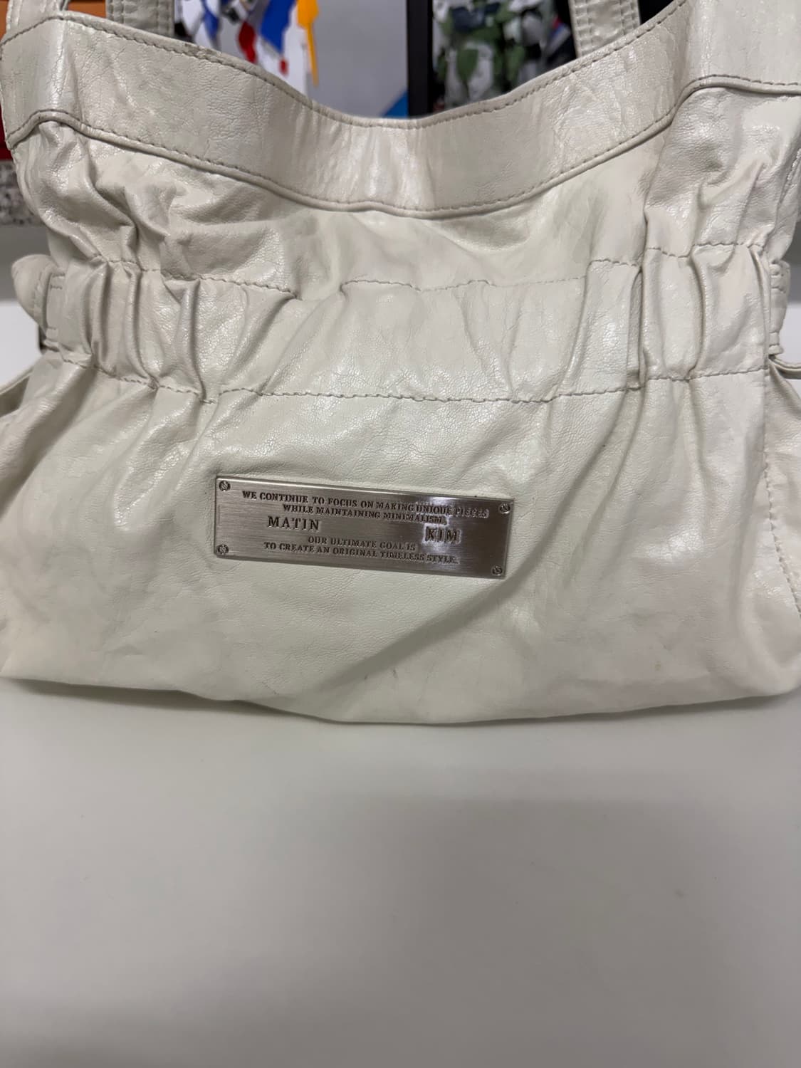 정품) 마뗑킴 셔링 숄더백  상품이미지2