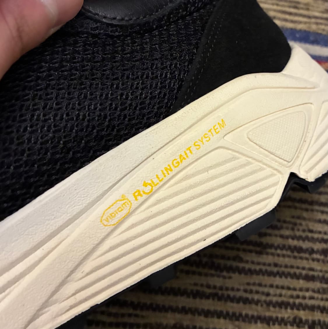 (280~285)Our legacy 아워레가시 모노러너 스니커즈 블랙 상품이미지7