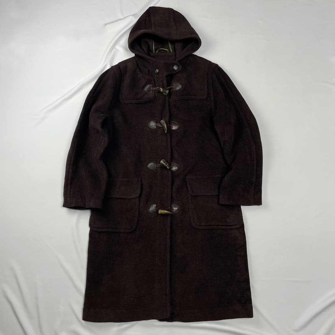 90’s 브룩스 브라더스 롱 더플 코트 상품이미지1