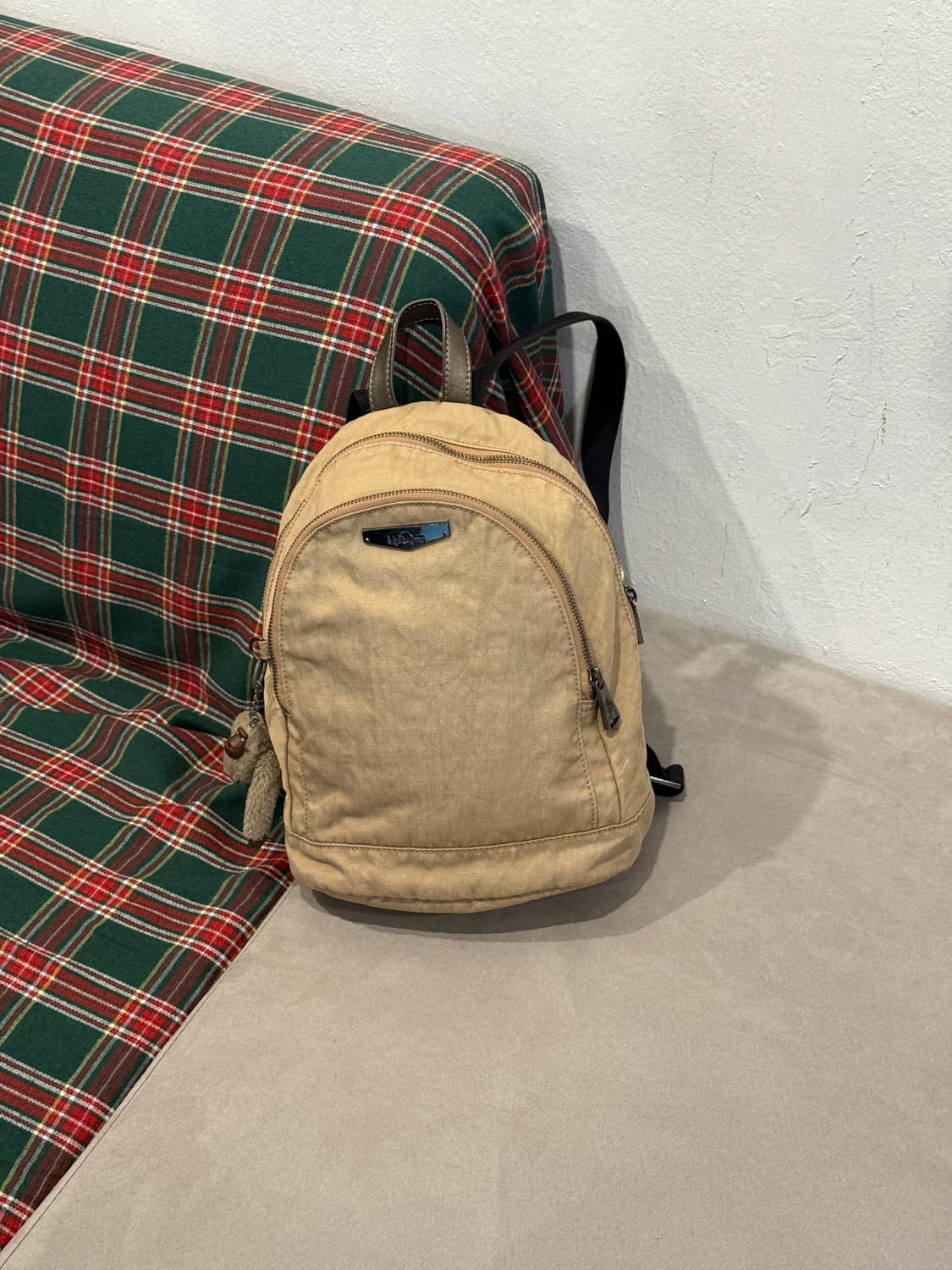 키플링 신형 미니 백팩 베이지 상품이미지1