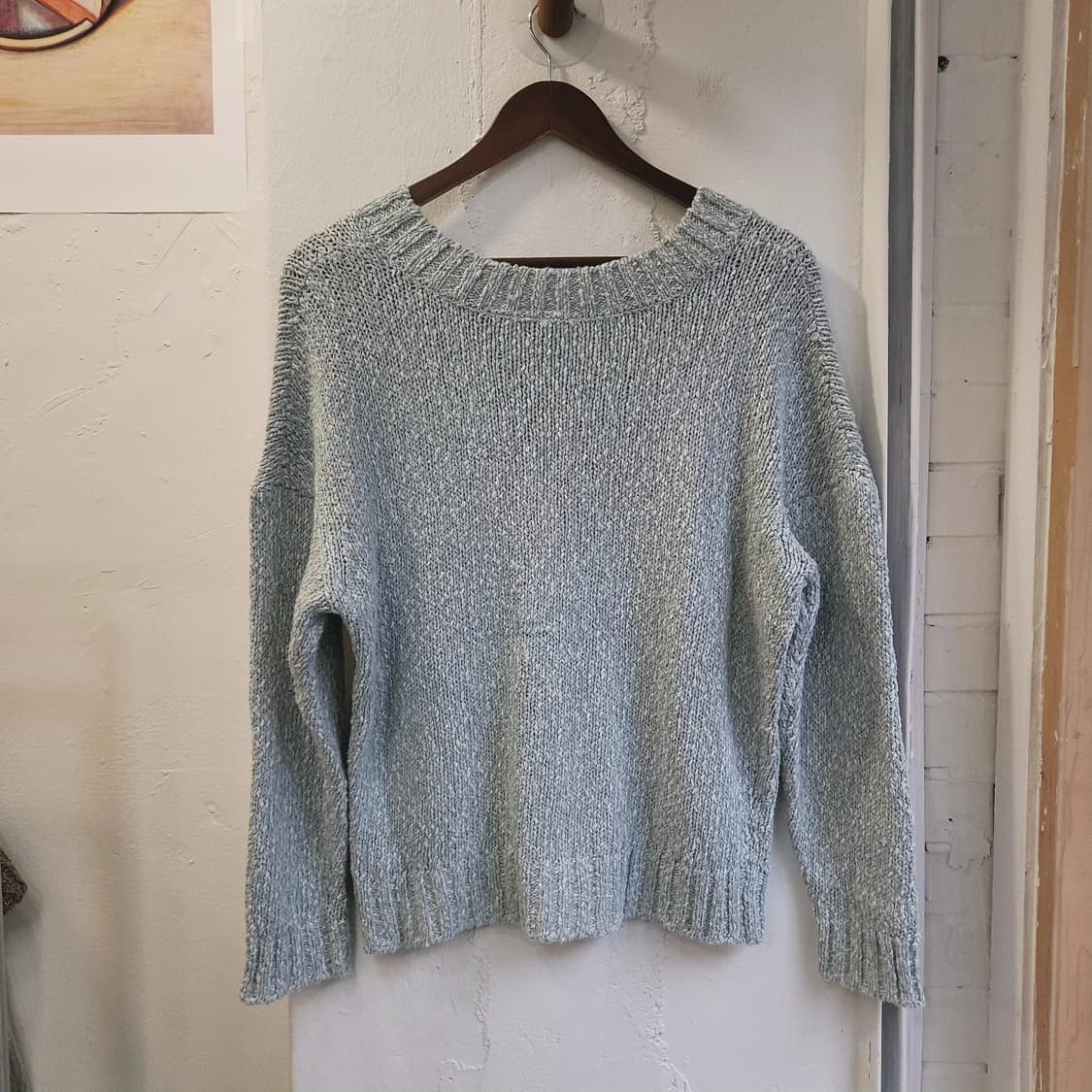 IENA 민트스카이 보카시 면니트 상품이미지6