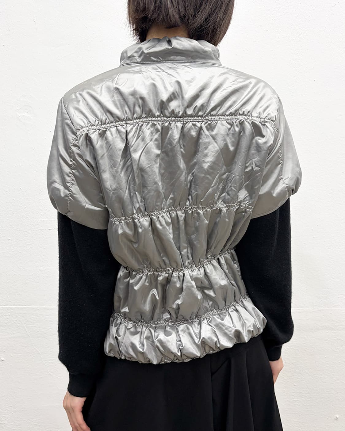 메트로시티 메탈릭 하이브리드 니트 풀오버 상품이미지5