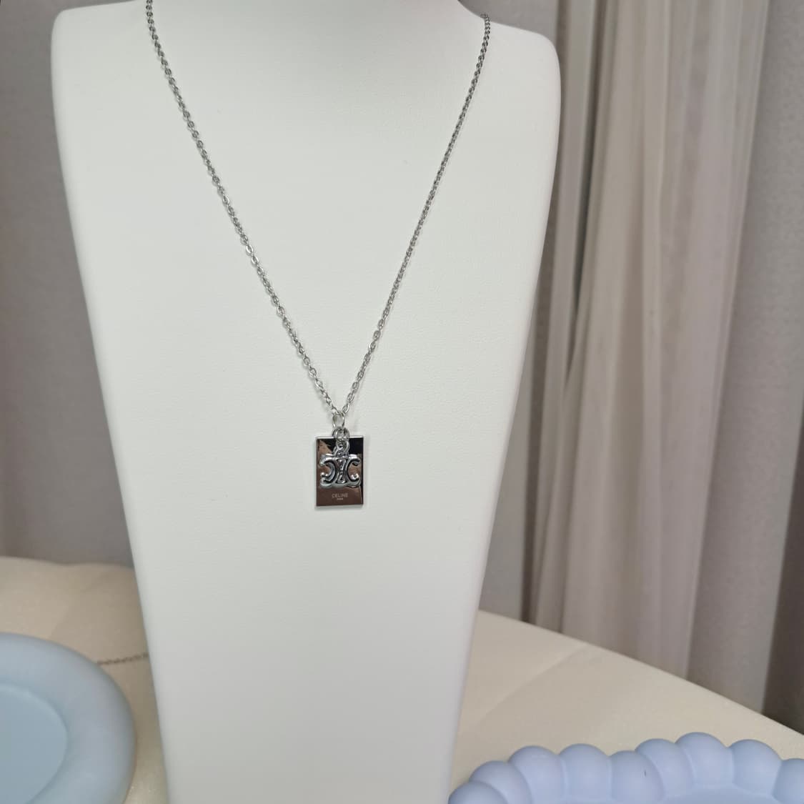 셀린느 목걸이 트리옹프 빈티지 펜던트 상품이미지7