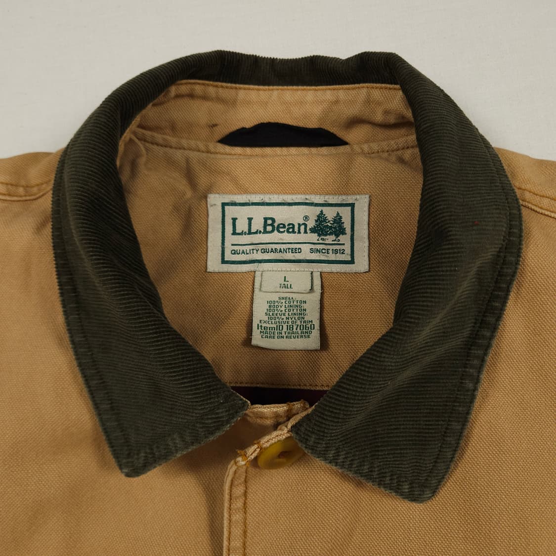 XL(105) 엘엘빈 헌팅 초어자켓 베이지 상품이미지3