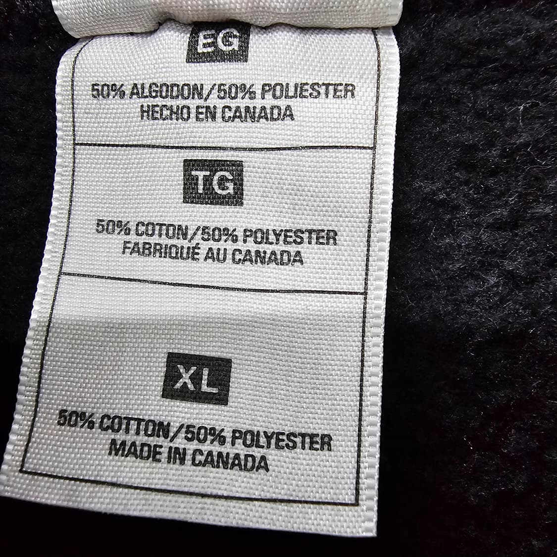 프루트 오브 더 룸 블랙 자수 맨투맨 기모 스웻셔츠 상품이미지7