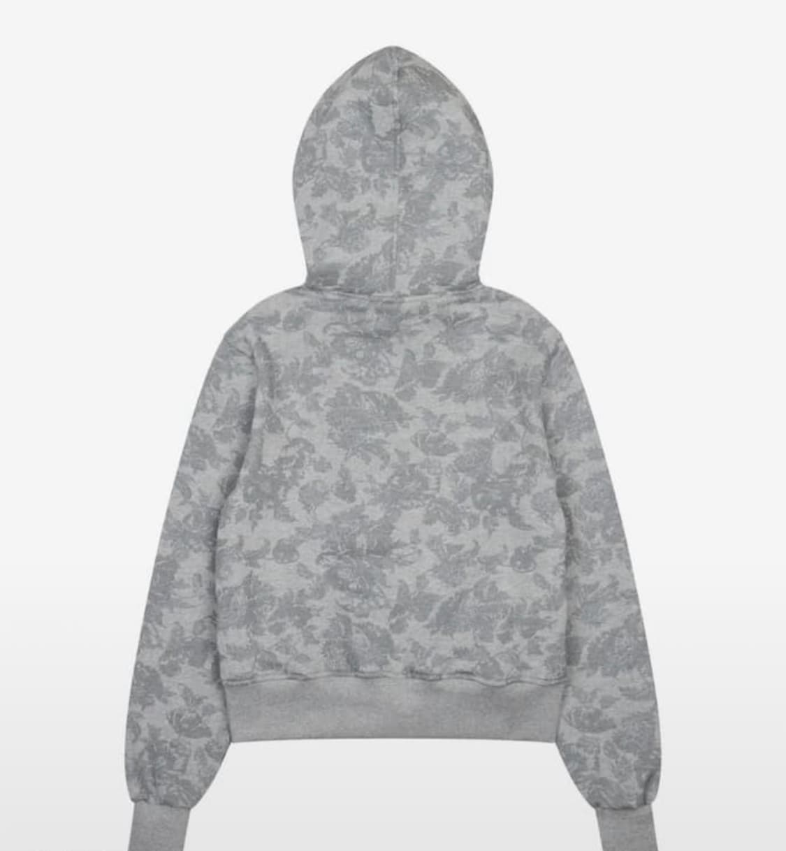 러브이즈트루 퍼후드집업 그레이 상품이미지2