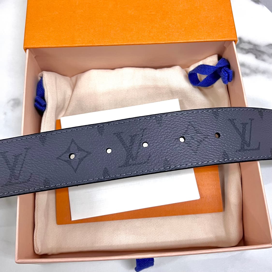 [미사용/정품] 루이비통 LV 리버서블 이클립스 리버스 벨트 상품이미지3