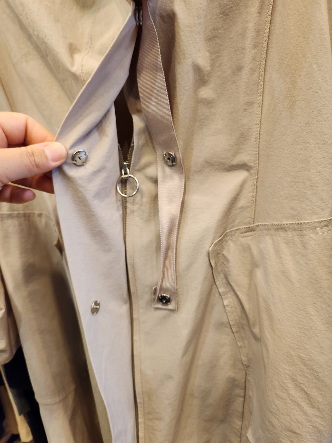 MINE 마인 베이지 트렌치코트  상품이미지5