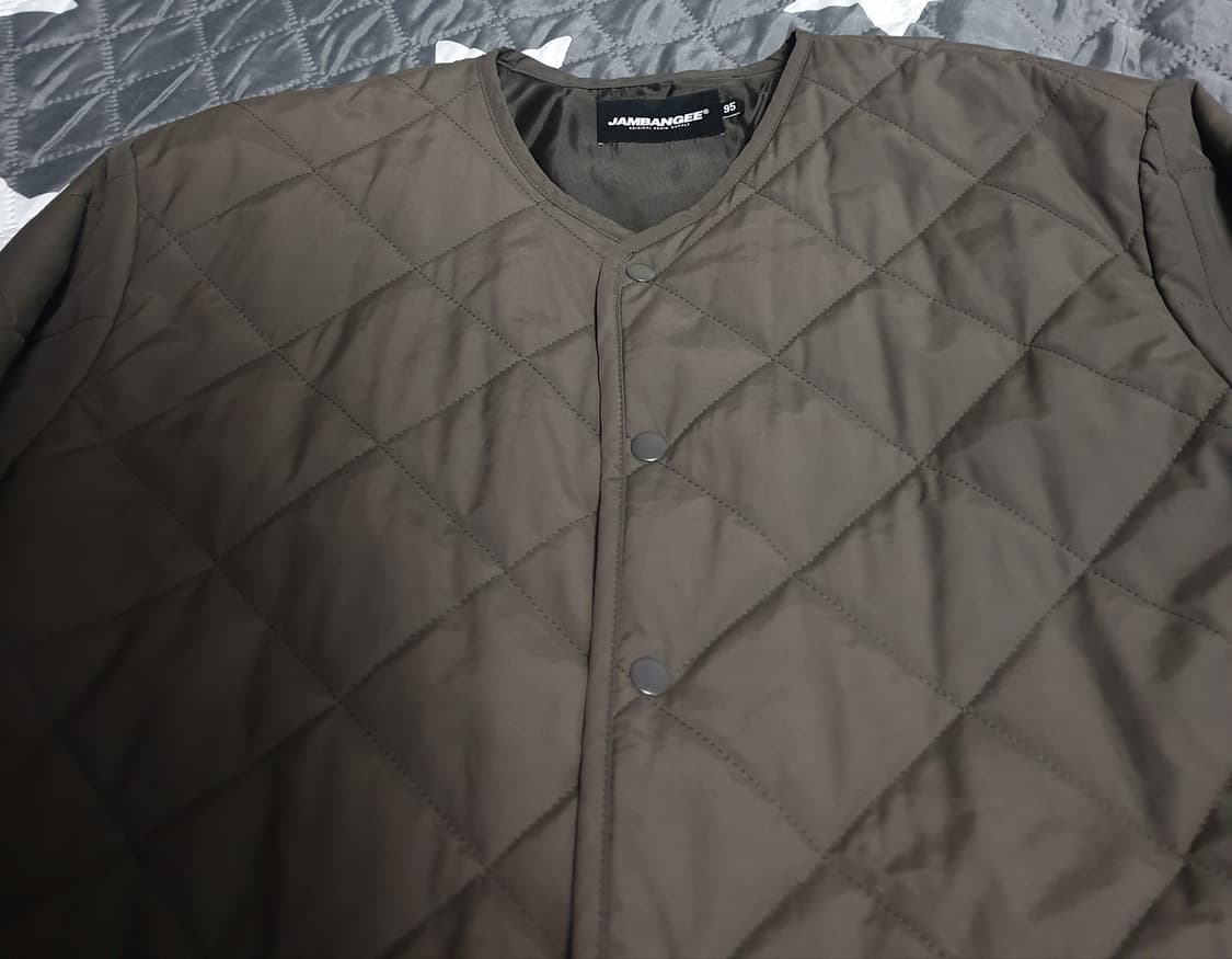 JAMBANGEE 라운드 경량패딩 모카 (95) 상품이미지2
