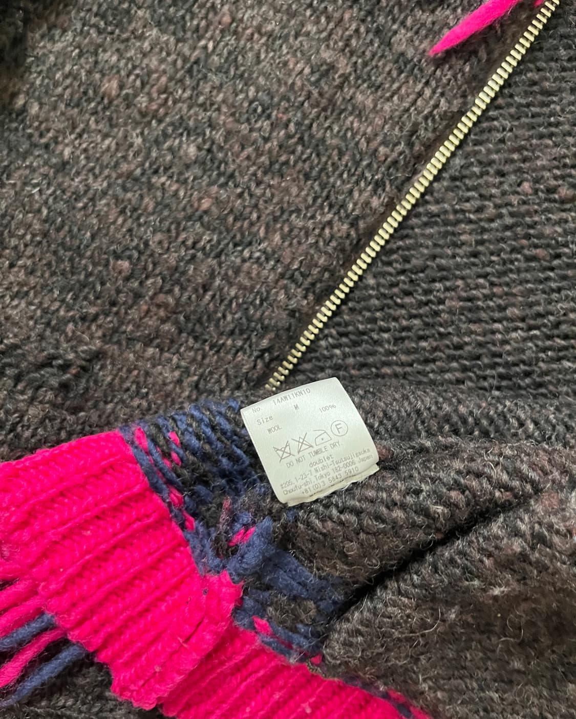 더블렛 노르딕 코위찬 자켓 doublet 14aw 가디건 상품이미지6